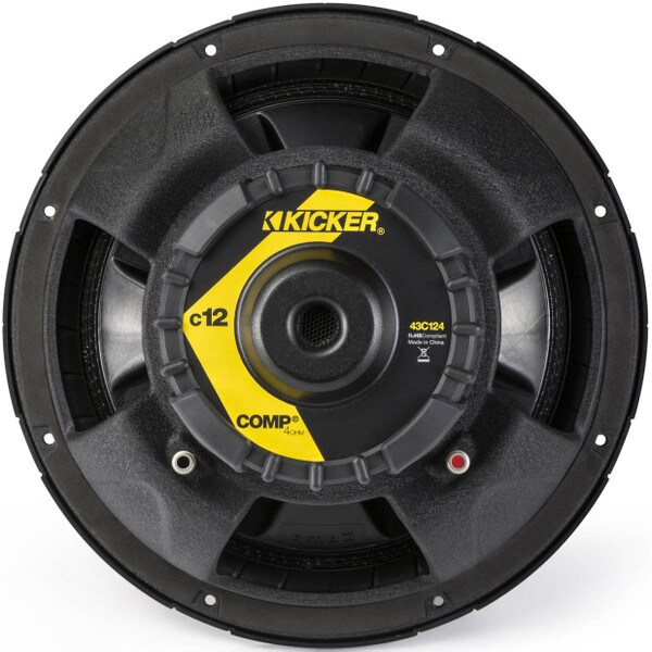 Kicker Comp12 12" Subwoofer 4 Ohm
